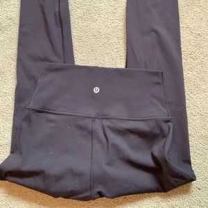 Black high waisted lululemon leggings!